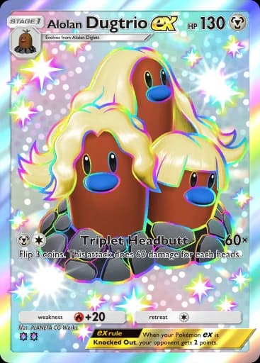 Alolan Dugtrio ex